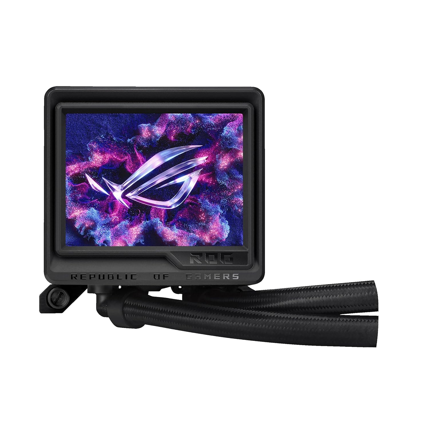 ASUS ROG RYUJIN III 360 ARGB EXTREME all-in-one AIO CPU liquid cooler, AMD Ryzen 9000 & Intel® Core™ Ultra Ready, Asetek Gen8 V2 pump; high airflow static pressure magnetic fans; customizable 3.5" LCD