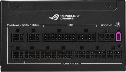 ASUS ROG Strix 1200W Platinum (Fully Modular Power Supply, 80 Plus Platinum Certified, ATX 3.1, GaN MOSFET, GPU-First Intelligent Voltage Stabilizer, 10-Year Warranty)