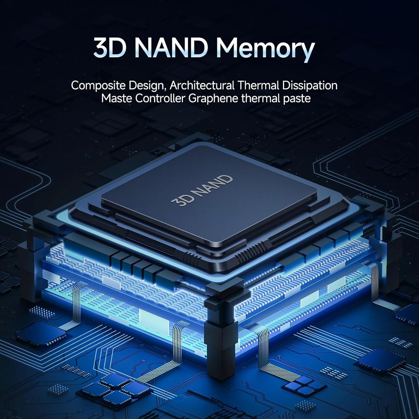 fanxiang S501Q SSD 1TB PCle 3.0x4 Internal Solid State Drive, NVMe M.2 2280 Internal Solid State Drive, SLC Cache 3D NAND Up to 3200MB/s for Laptop and PC Desktops