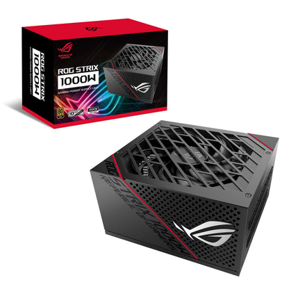 ASUS ROG Strix 1200W Platinum (Fully Modular Power Supply, 80 Plus Platinum Certified, ATX 3.1, GaN MOSFET, GPU-First Intelligent Voltage Stabilizer, 10-Year Warranty)