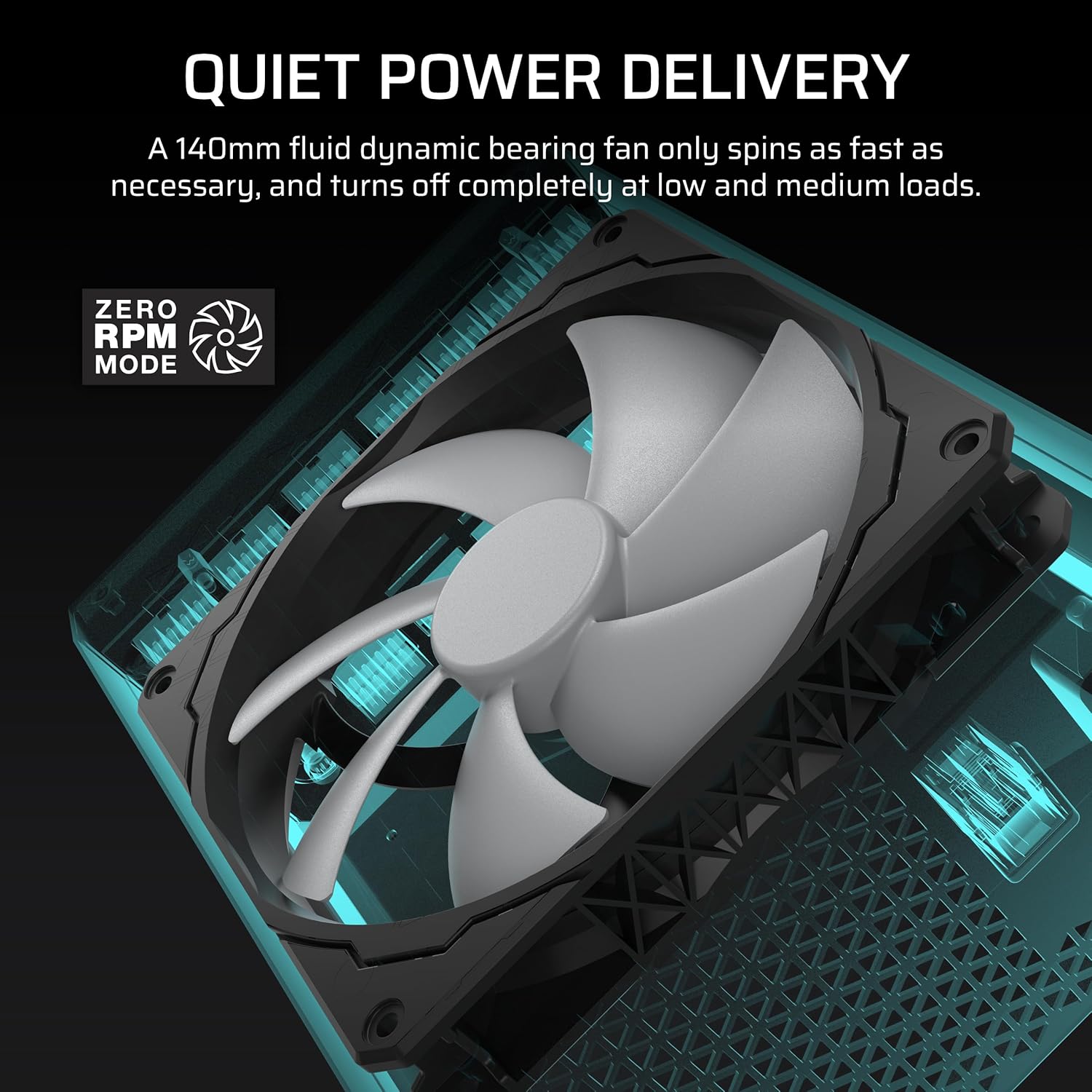 CORSAIR HX1200i (2025) Fully Modular Ultra-Low Noise ATX Power Supply with 12V-2x6 Cable – ATX 3.1 & PCIe 5.1 Compliant, Cybenetics Platinum Efficiency, Fluid Dynamic Bearing Fan – Black