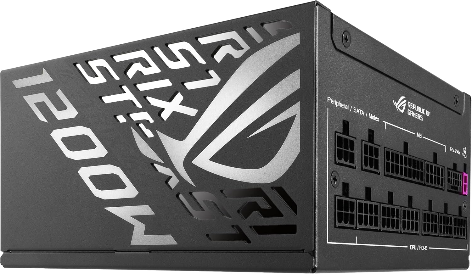 ASUS ROG Strix 1200W Platinum (Fully Modular Power Supply, 80 Plus Platinum Certified, ATX 3.1, GaN MOSFET, GPU-First Intelligent Voltage Stabilizer, 10-Year Warranty)