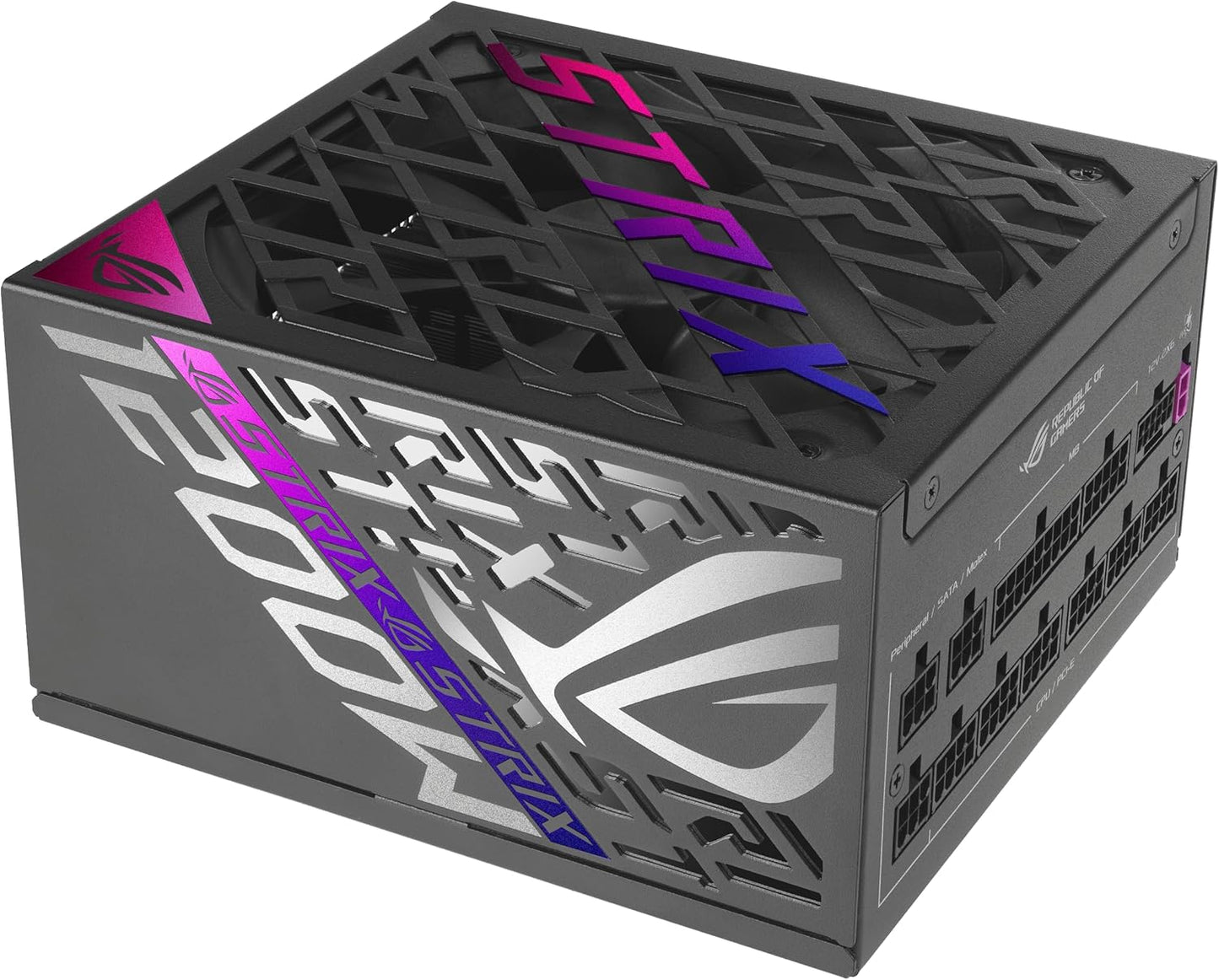 ASUS ROG Strix 1200W Platinum (Fully Modular Power Supply, 80 Plus Platinum Certified, ATX 3.1, GaN MOSFET, GPU-First Intelligent Voltage Stabilizer, 10-Year Warranty)