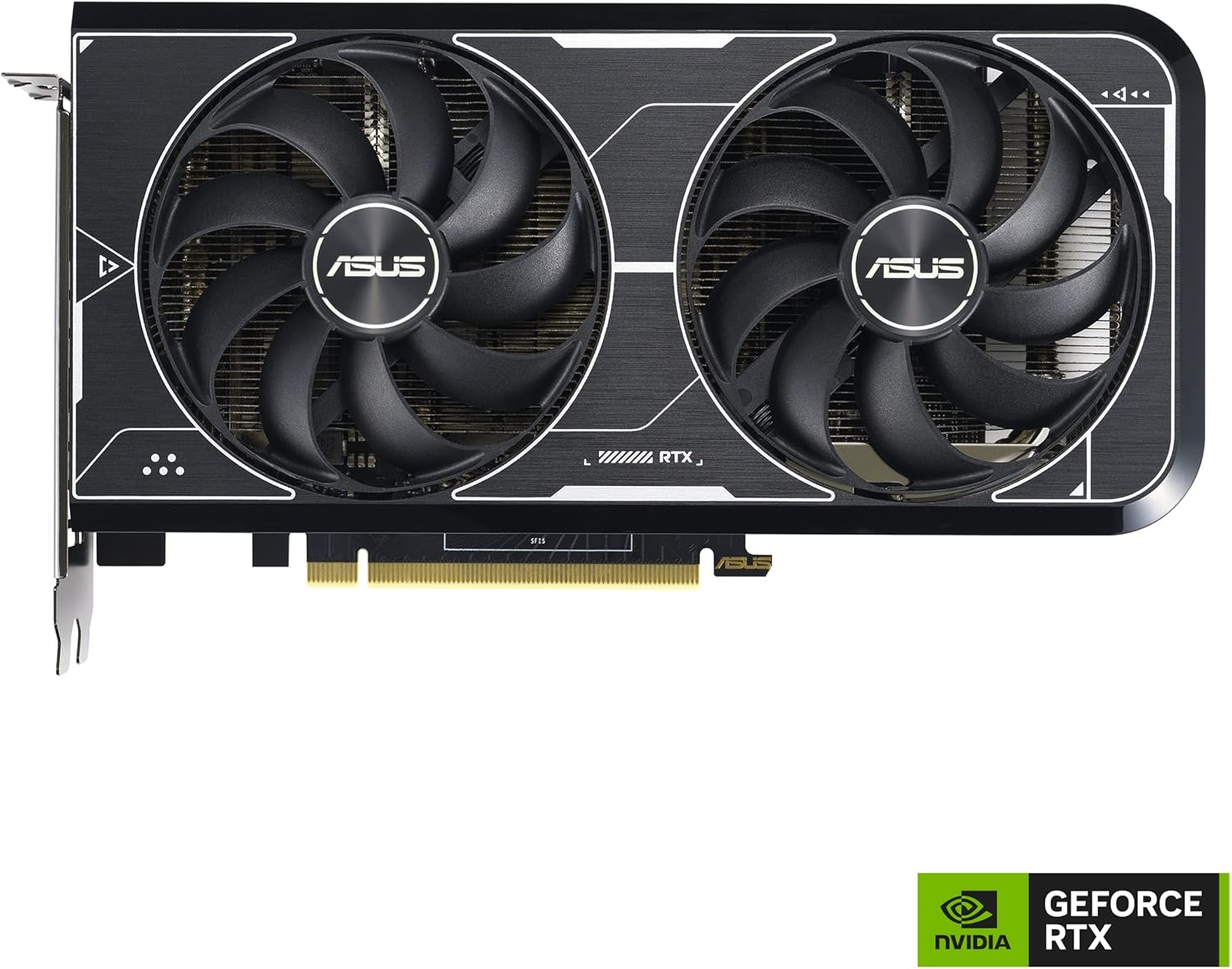 ASUS Dual NVIDIA GeForce RTX 3060 Ti OC Edition Graphics Card (PCIe 4.0, 8GB GDDR6X Memory, HDMI 2.1, DisplayPort 1.4a, 2-Slot Design, Axial-tech Fan Design, 0dB Technology, and More) (Renewed)