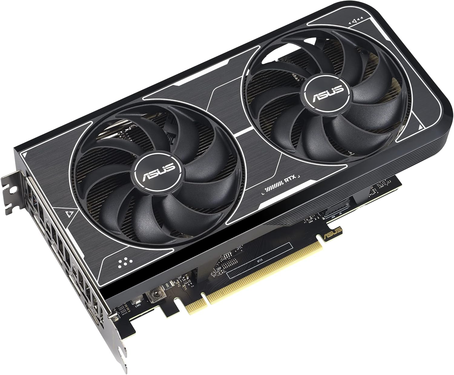 ASUS Dual NVIDIA GeForce RTX 3060 Ti OC Edition Graphics Card (PCIe 4.0, 8GB GDDR6X Memory, HDMI 2.1, DisplayPort 1.4a, 2-Slot Design, Axial-tech Fan Design, 0dB Technology, and More) (Renewed)