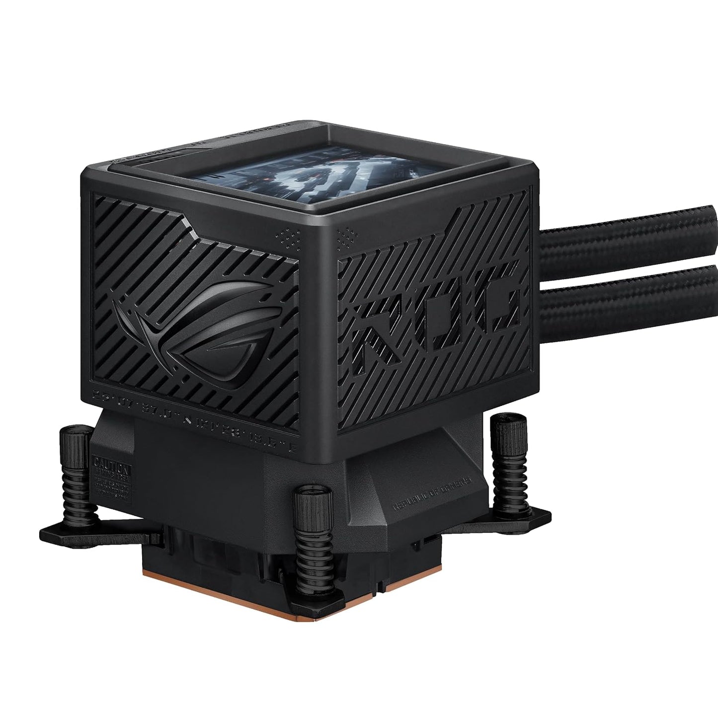 ASUS ROG RYUJIN III 360 ARGB EXTREME all-in-one AIO CPU liquid cooler, AMD Ryzen 9000 & Intel® Core™ Ultra Ready, Asetek Gen8 V2 pump; high airflow static pressure magnetic fans; customizable 3.5" LCD