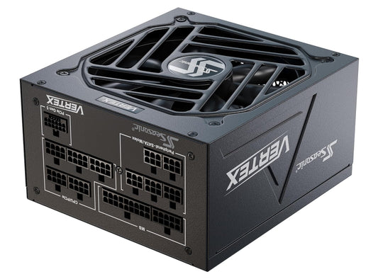 Seasonic Vertex PX-1200-1200W - 80+ Platinum - ATX 3.0 & PCIe 5.0 Ready - Fully Modular - Premium Japanese Capacitors - 12 Year Warranty - Nvidia RTX 40/50 & AMD GPU Compatible