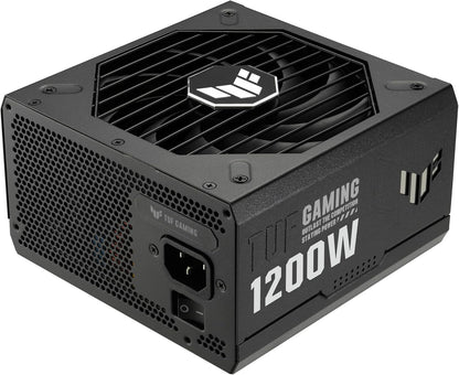 ASUS TUF Gaming 1200W Gold (1200 Watt, ATX 3.0 Compatible Fully Modular Power Supply, 80+ Gold Certified, Military-Grade Components, Dual Ball Bearing, Axial-tech Fan, PCB Coating, 10 Year Warranty)