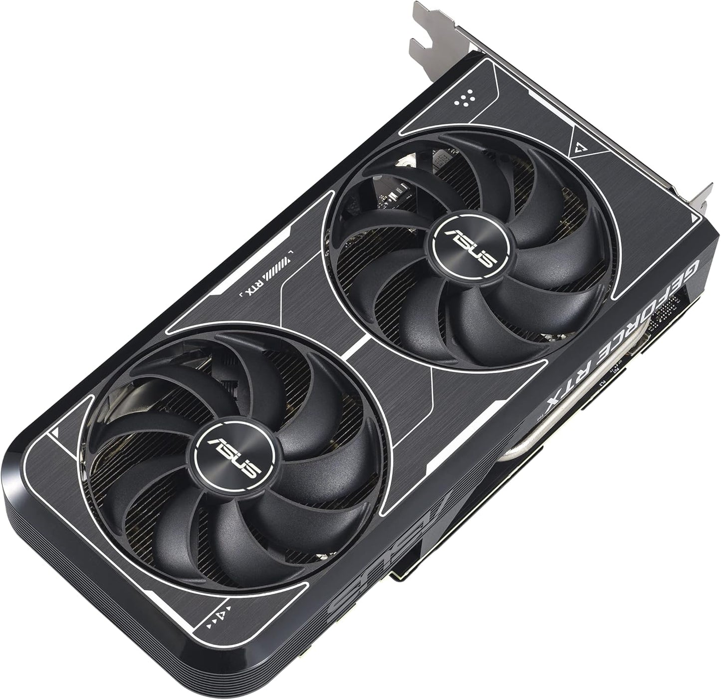 ASUS Dual NVIDIA GeForce RTX 3060 Ti OC Edition Graphics Card (PCIe 4.0, 8GB GDDR6X Memory, HDMI 2.1, DisplayPort 1.4a, 2-Slot Design, Axial-tech Fan Design, 0dB Technology, and More) (Renewed)