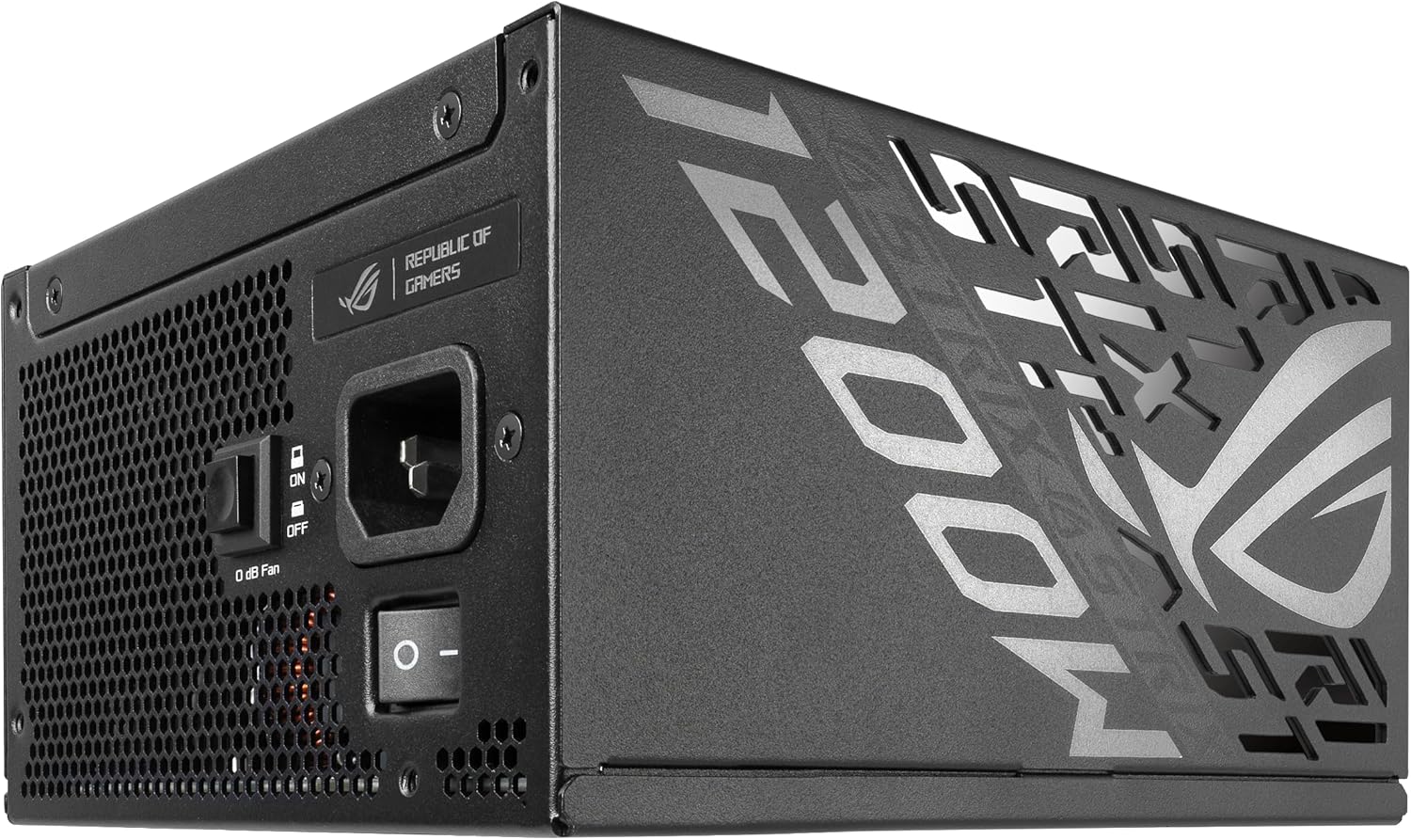 ASUS ROG Strix 1200W Platinum (Fully Modular Power Supply, 80 Plus Platinum Certified, ATX 3.1, GaN MOSFET, GPU-First Intelligent Voltage Stabilizer, 10-Year Warranty)