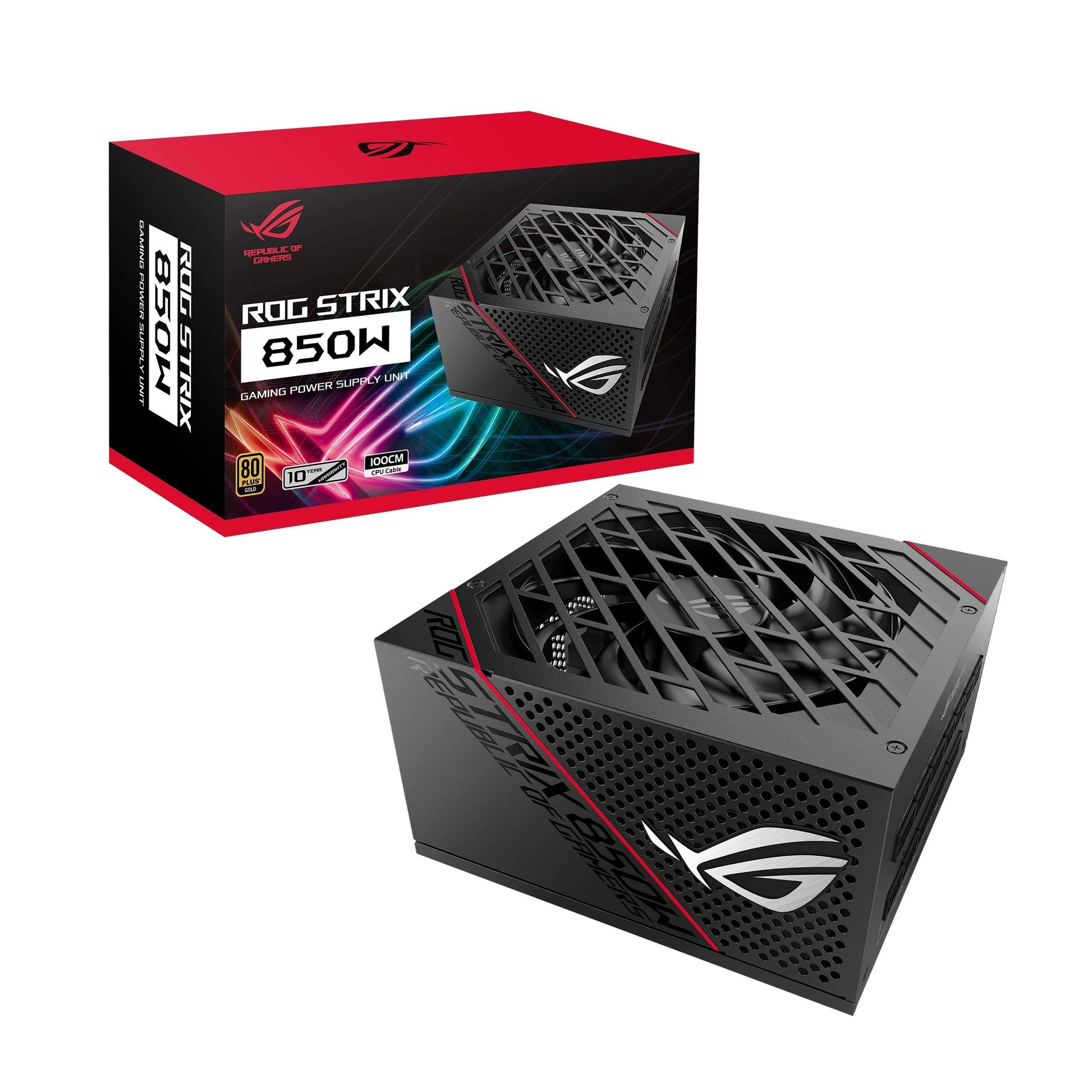 ASUS ROG Strix 1200W Platinum (Fully Modular Power Supply, 80 Plus Platinum Certified, ATX 3.1, GaN MOSFET, GPU-First Intelligent Voltage Stabilizer, 10-Year Warranty)