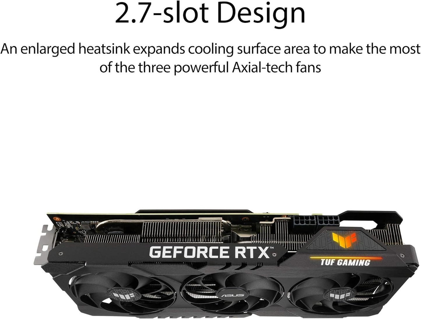 ASUS TUF Gaming NVIDIA GeForce RTX 3080 V2 OC Edition Graphics Card (PCIe 4.0, 10GB GDDR6X, LHR, HDMI 2.1, DisplayPort 1.4a, Dual Ball Fan Bearings, Military-Grade Certification, GPU Tweak II)