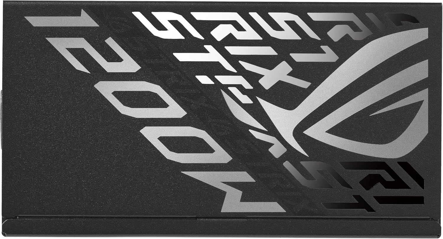 ASUS ROG Strix 1200W Platinum (Fully Modular Power Supply, 80 Plus Platinum Certified, ATX 3.1, GaN MOSFET, GPU-First Intelligent Voltage Stabilizer, 10-Year Warranty)