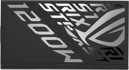 ASUS ROG Strix 1200W Platinum (Fully Modular Power Supply, 80 Plus Platinum Certified, ATX 3.1, GaN MOSFET, GPU-First Intelligent Voltage Stabilizer, 10-Year Warranty)