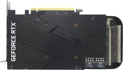 ASUS Dual NVIDIA GeForce RTX 3060 Ti OC Edition Graphics Card (PCIe 4.0, 8GB GDDR6X Memory, HDMI 2.1, DisplayPort 1.4a, 2-Slot Design, Axial-tech Fan Design, 0dB Technology, and More) (Renewed)