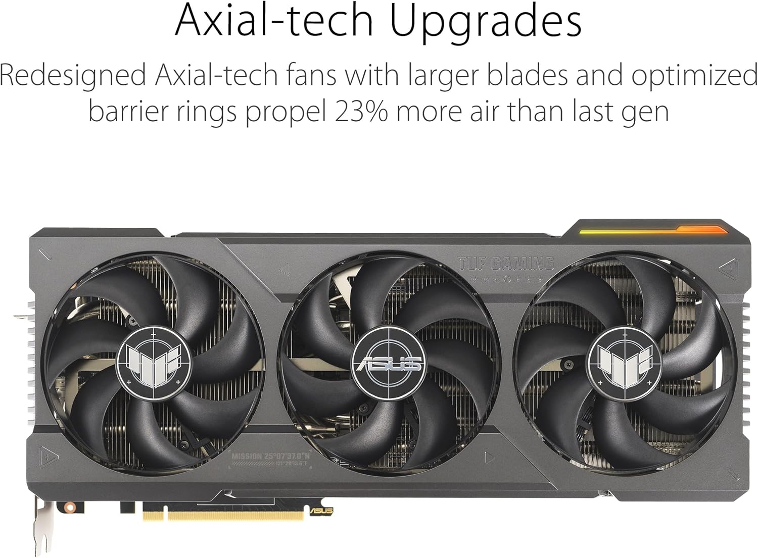 ASUS TUF Gaming NVIDIA GeForce RTX 4080 Super OC Edition Gaming Graphics Card (PCIe 4.0, 16GB GDDR6X, HDMI 2.1a, DisplayPort 1.4a) (Renewed)