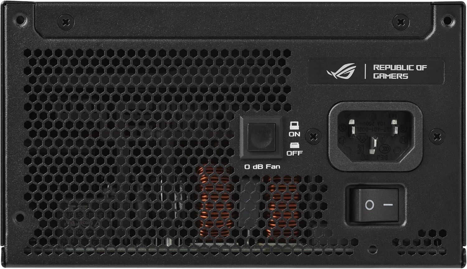ASUS ROG Strix 1200W Platinum (Fully Modular Power Supply, 80 Plus Platinum Certified, ATX 3.1, GaN MOSFET, GPU-First Intelligent Voltage Stabilizer, 10-Year Warranty)