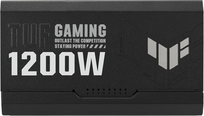 ASUS TUF Gaming 1200W Gold (1200 Watt, ATX 3.0 Compatible Fully Modular Power Supply, 80+ Gold Certified, Military-Grade Components, Dual Ball Bearing, Axial-tech Fan, PCB Coating, 10 Year Warranty)