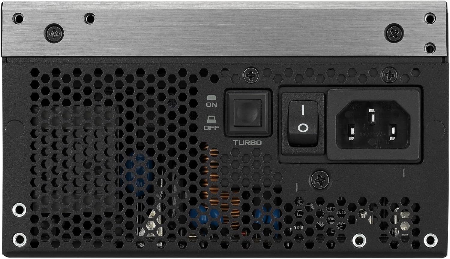 ASUS ROG Thor 1200W Platinum III PSU (80 Plus Platinum Certified, ATX 3.1, GaN MOSFET, GPU-First Intelligent Voltage Stabilizer, Magnetic OLED Display, Turbo Mode, 10-Year Warranty)