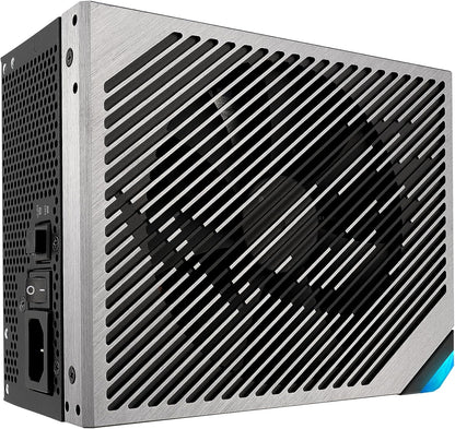 ASUS ROG Thor 1200W Platinum III PSU (80 Plus Platinum Certified, ATX 3.1, GaN MOSFET, GPU-First Intelligent Voltage Stabilizer, Magnetic OLED Display, Turbo Mode, 10-Year Warranty)