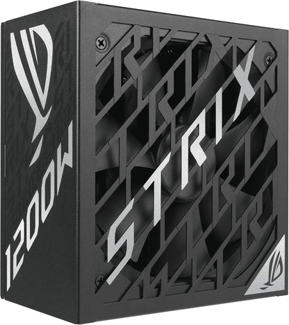 ASUS ROG Strix 1200W Platinum (Fully Modular Power Supply, 80 Plus Platinum Certified, ATX 3.1, GaN MOSFET, GPU-First Intelligent Voltage Stabilizer, 10-Year Warranty)