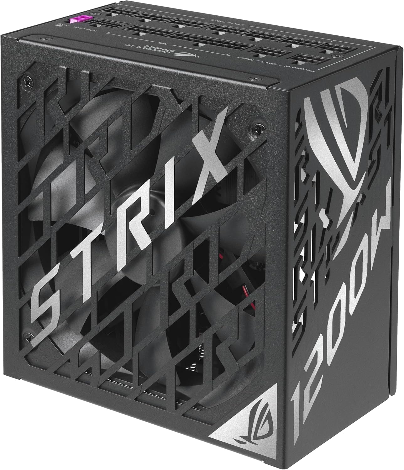 ASUS ROG Strix 1200W Platinum (Fully Modular Power Supply, 80 Plus Platinum Certified, ATX 3.1, GaN MOSFET, GPU-First Intelligent Voltage Stabilizer, 10-Year Warranty)