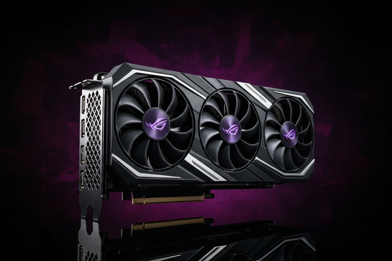 Image with text - GPU Purple Theme